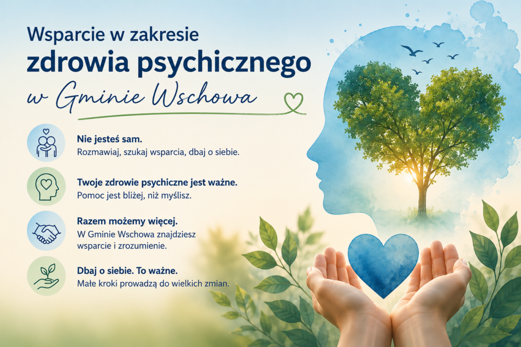 Wsparcie w zakresie zdrowia psychicznego w Gminie Wschowa