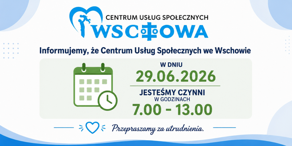 Uwaga! Informacja